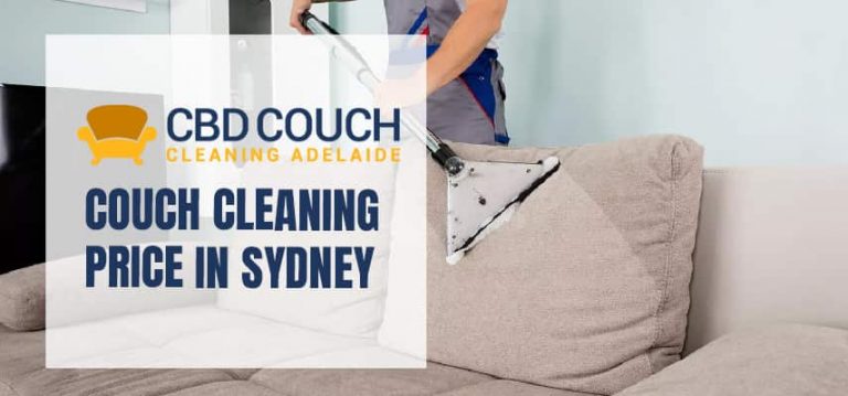 Couch Cleaning Price in Sydney